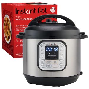 Instantaneous Pot Duo 7-in-1 Electrical Multi-Cooker: Strain Cooker, Gradual Cooker, Rice Cooker, Steamer, Sauté, Yogurt Maker, Hotter & Sterilizer – Comes with an App That includes Over 800…