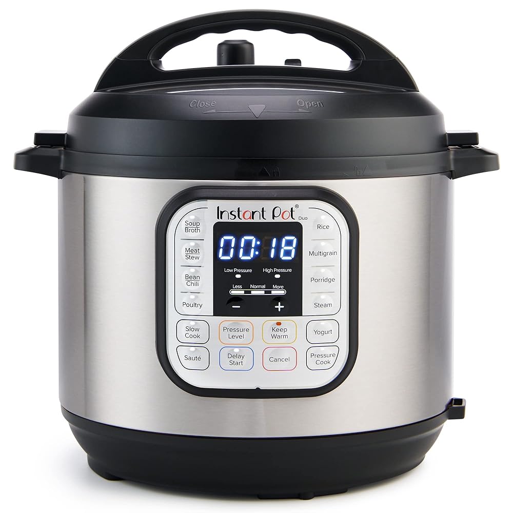 Mini Electrical Strain Cooker 7-in-1 Instantaneous Pot Duo: Features as a Gradual Cooker, Rice Cooker, Steamer, Sauté Pan, Yogurt Maker, Hotter, and Sterilizer, Comes with Free App…